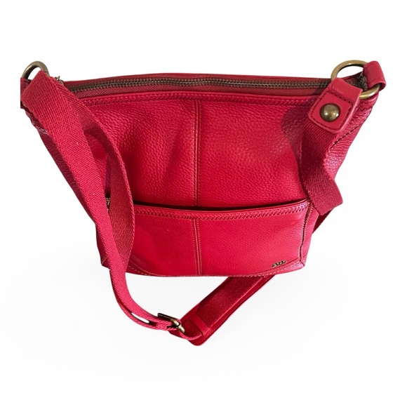 NWOT SAK The Iris Crossbody | Red Leather Hand Bag | Women’s Crossbody SAK - Picture 7 of 11